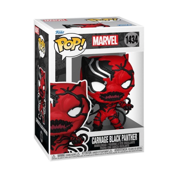 Marvel POP! 1434 Vinyl beeldje Carnageized - Black Panther 9 cm