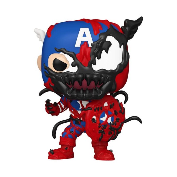Marvel POP! 1436 Vinyl beeldje Carnageized - Captain America 9 cm