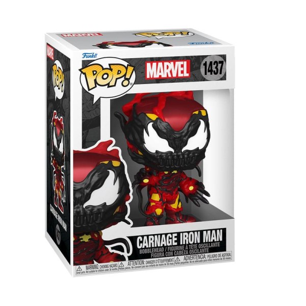 Marvel POP! 1437 Vinyl beeldje Carnageized - Iron Man 9 cm