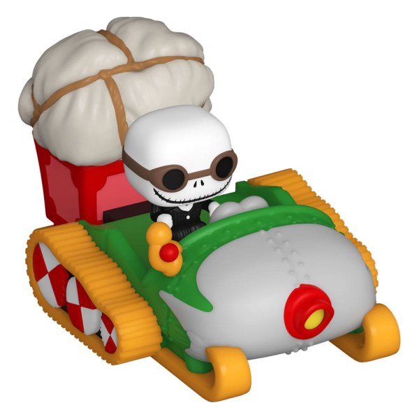 De Kerstmis voor Kerstmis POP! Rides Vinyl Figuur Jack Skellington met Sneeuwscooter 1"