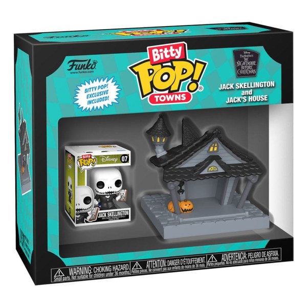 De Kerstmis voor Kerstmis Bitty POP! Town Vinyl beeldje Jack at Home