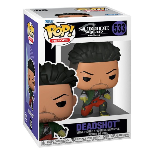 Suicide Squad Isekai POP! 533 Animatie Vinyl figuur Deadshot 9 cm
