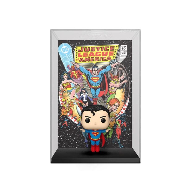 DC Comics POP! 19 Comic Cover Vinyl Figuur Justice League of America Superman 9 cm