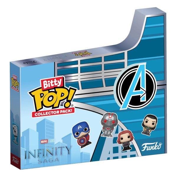 Marvel pack 12 Bitty POP beeldjes! Vinyl Infinity Saga 2,5 cm