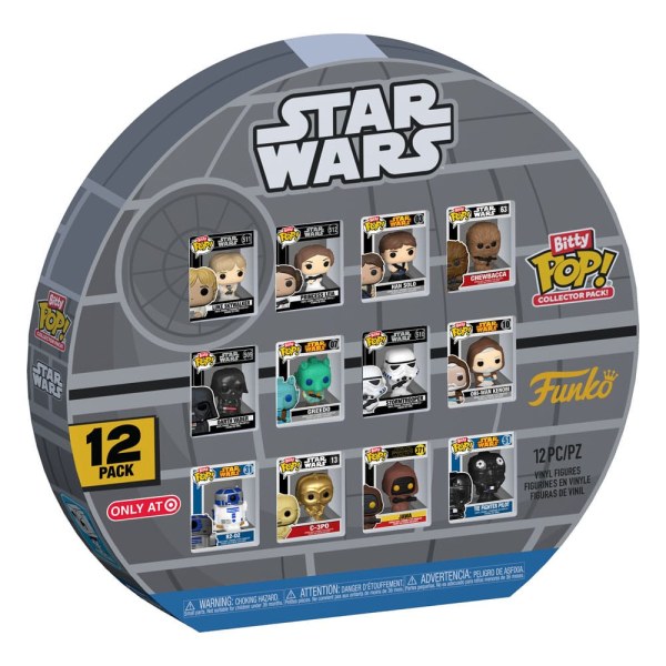 Star Wars pakket met 12 Bitty POP-beeldjes! Vinyl A New Hope 2,5 cm