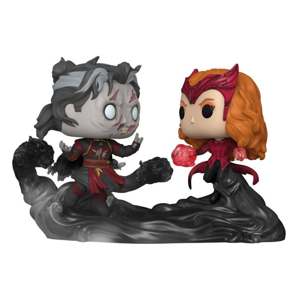 Doctor Strange in the Multiverse of Madness-pakket 2 POP Moment! 1027 Vinyl-beeldjes Dead Strange & The Scarlet Witch 9 cm