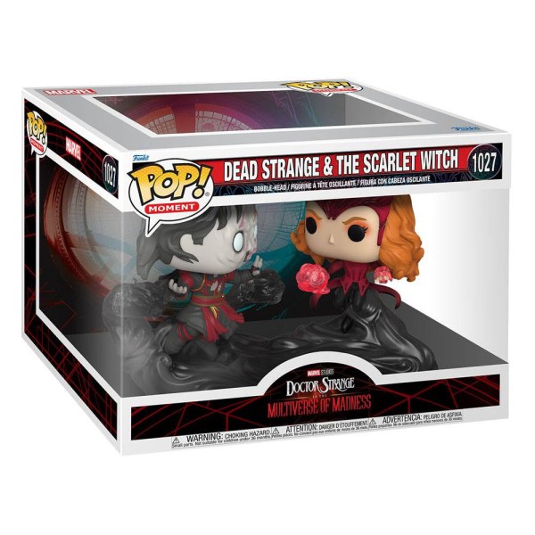 Doctor Strange in the Multiverse of Madness-pakket 2 POP Moment! 1027 Vinyl-beeldjes Dead Strange & The Scarlet Witch 9 cm