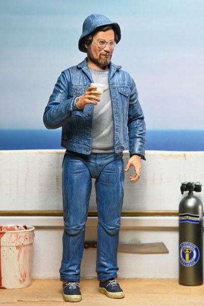 Jaws Ultimate Matt Hooper Amity Arrival 50th Anniversary 18 cm figuur