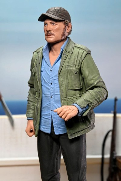 Jaws Ultimate Sam Quint 50-jarig jubileumfiguur 18 cm