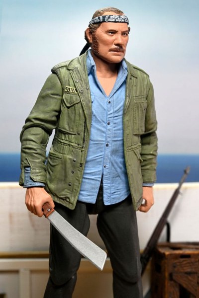 Jaws Ultimate Sam Quint 50-jarig jubileumfiguur 18 cm