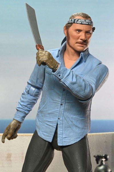 Jaws Ultimate Sam Quint 50-jarig jubileumfiguur 18 cm