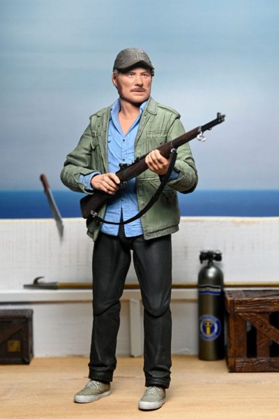 Jaws Ultimate Sam Quint 50-jarig jubileumfiguur 18 cm