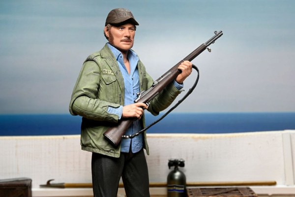 Jaws Ultimate Sam Quint 50-jarig jubileumfiguur 18 cm