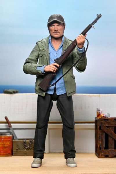Jaws Ultimate Sam Quint 50-jarig jubileumfiguur 18 cm