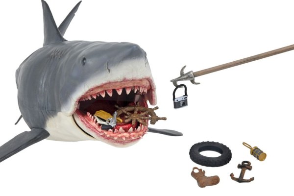 Jaws beeldje 12" Head to Tail The Game of Jaws 50th Anniversary 38 cm