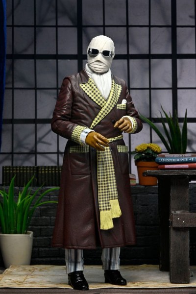 Universal Monsters Ultimate Invisible Man beeldje (Kemp House) (Kleur) 18 cm