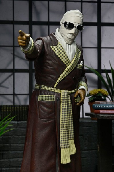 Universal Monsters Ultimate Invisible Man beeldje (Kemp House) (Kleur) 18 cm