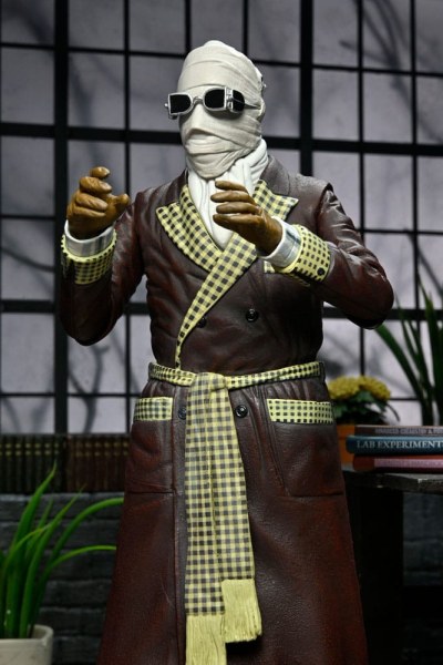 Universal Monsters Ultimate Invisible Man beeldje (Kemp House) (Kleur) 18 cm