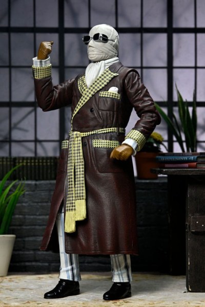 Universal Monsters Ultimate Invisible Man beeldje (Kemp House) (Kleur) 18 cm