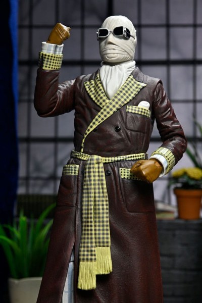 Universal Monsters Ultimate Invisible Man beeldje (Kemp House) (Kleur) 18 cm
