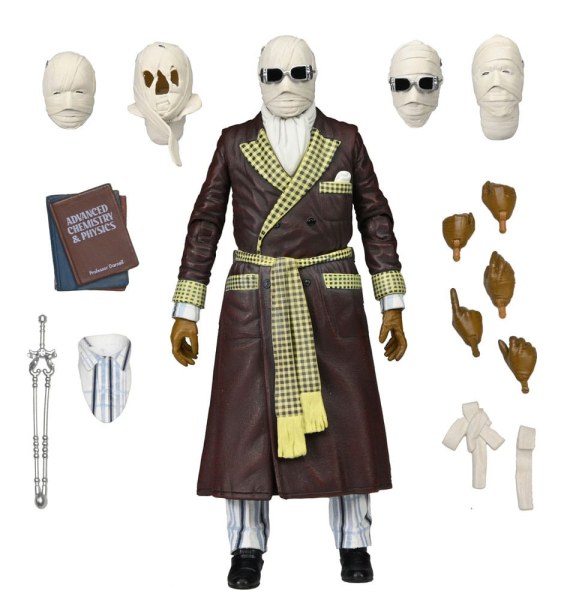 Universal Monsters Ultimate Invisible Man beeldje (Kemp House) (Kleur) 18 cm