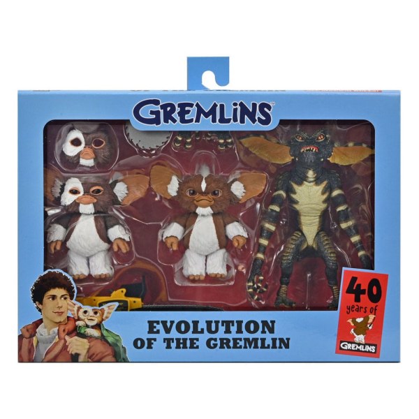 Gremlins beeldjes Evolution of a Gremlin 40th Anniversary Box Set 18 cm