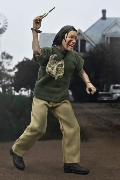 The Texas Chainsaw Massacre Gekleed The Hitchhiker 50th Anniversary 20 cm Figuur
