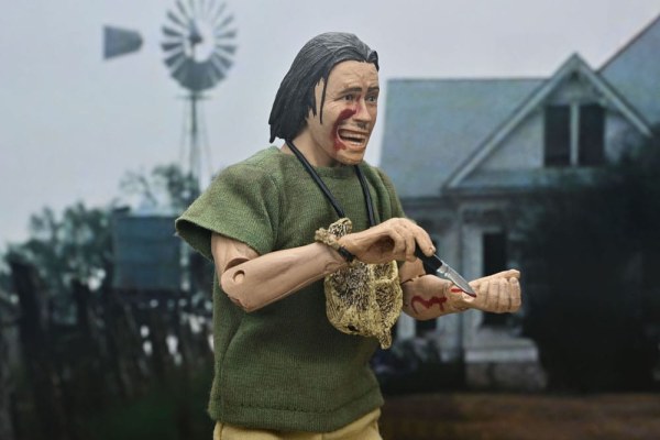 The Texas Chainsaw Massacre Gekleed The Hitchhiker 50th Anniversary 20 cm Figuur