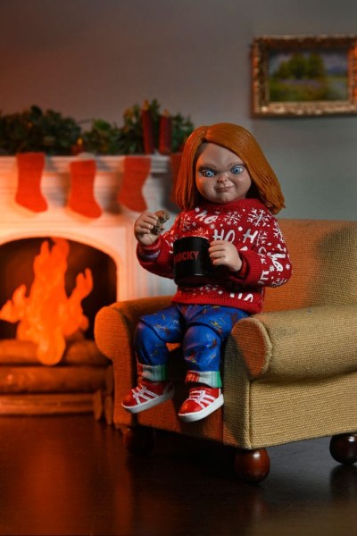 Chucky Kinderspeelfiguur Ultimate Chucky (Holiday Edition) 18 cm