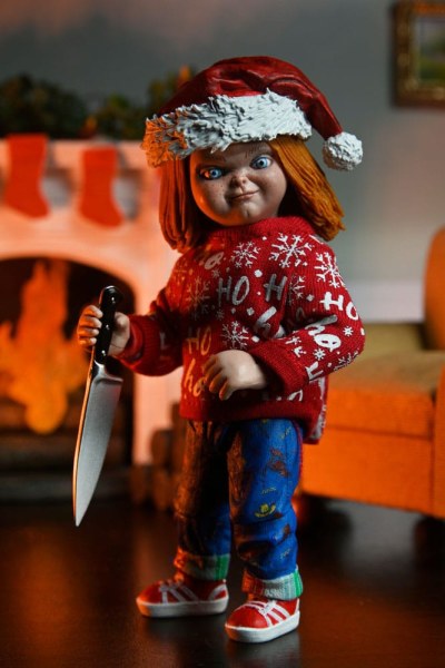 Chucky Kinderspeelfiguur Ultimate Chucky (Holiday Edition) 18 cm