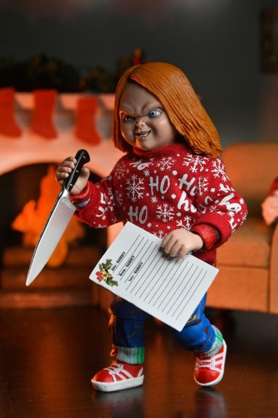 Chucky Kinderspeelfiguur Ultimate Chucky (Holiday Edition) 18 cm
