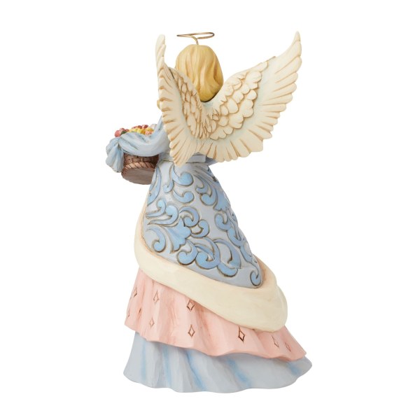 ANGEL MET BLOEMENMAND - JIM SHORE HEARTWOOD CREEK