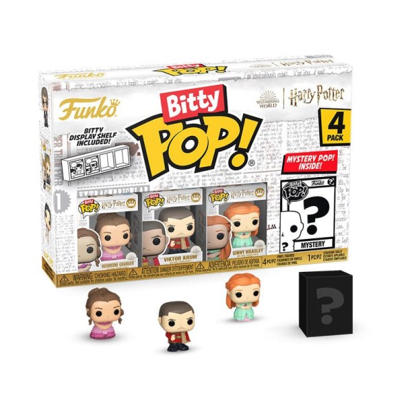 Harry Potter en de Vuurbeker 4-Pack Bitty POP! Vinyl Hermelien 1-Inch Figuren