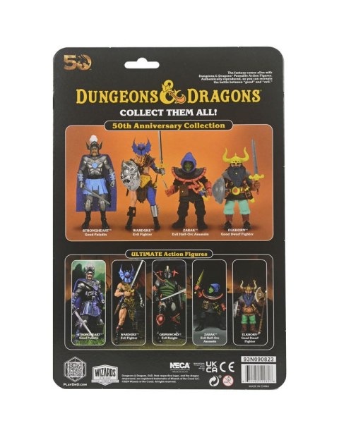Dungeons & Dragons beeldje 50th Anniversary Warduke op Blister Card 18 cm