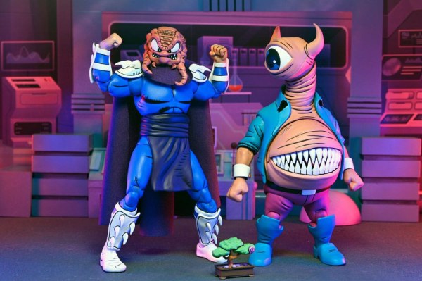 Ninja Turtles (Archie Comics) Krang/Shredder beeldje 18 cm