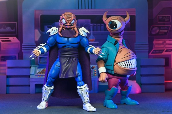 Ninja Turtles (Archie Comics) Krang/Shredder beeldje 18 cm