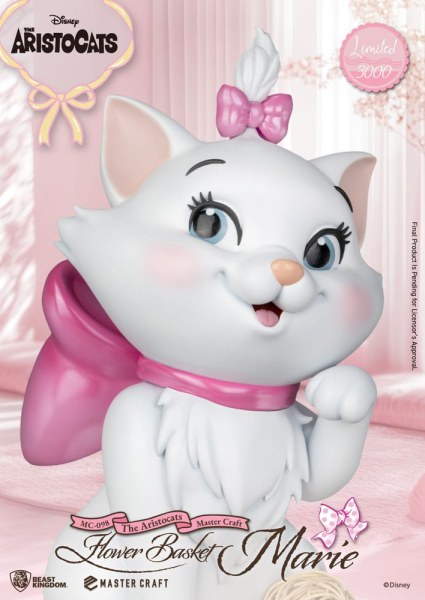 De Aristokatten MasterCraft Bloemenmand Marie Beeldje 32 cm - Disney Aristocats
