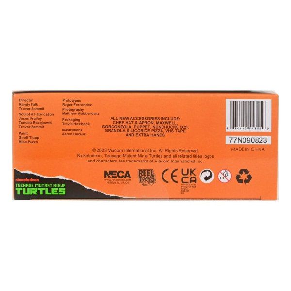 Ninja Turtles (Cartoon) Ultimate Michelangelo VHS-beeldje 18 cm