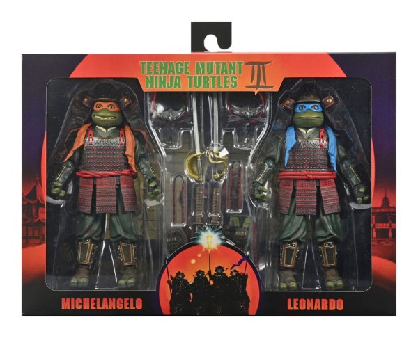 Teenage Mutant Ninja Turtles 3 2-Pack Leonardo & Michelangelo 7-inch Figuren
