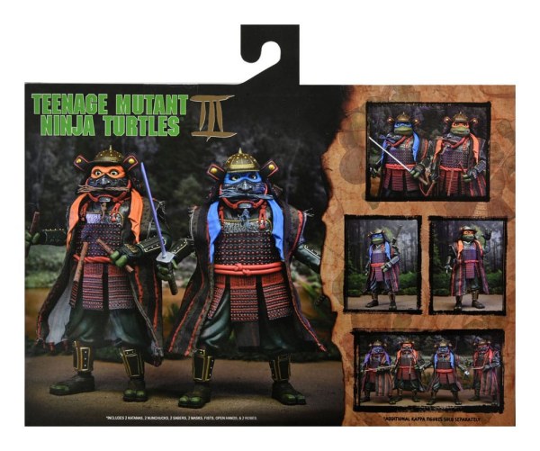 Teenage Mutant Ninja Turtles 3 2-Pack Leonardo & Michelangelo 7-inch Figuren