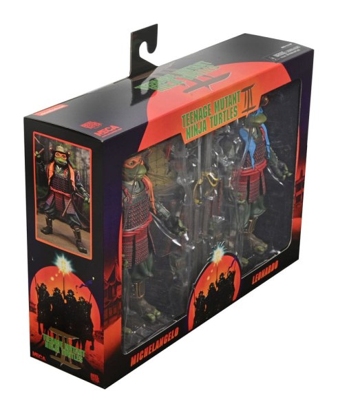 Teenage Mutant Ninja Turtles 3 2-Pack Leonardo & Michelangelo 7-inch Figuren