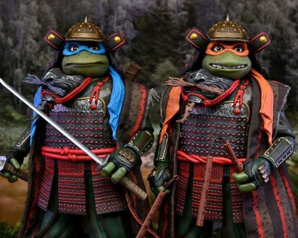 Teenage Mutant Ninja Turtles 3 2-Pack Leonardo & Michelangelo 7-inch Figuren