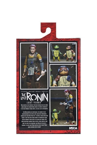 Ninja Turtles (The Last Ronin The Lost Years) beeldje Synja Grammy April met Baby Yi & Moja 18 cm