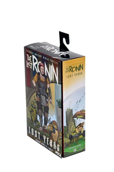 Ninja Turtles (The Last Ronin The Lost Years) beeldje Synja Grammy April met Baby Yi & Moja 18 cm