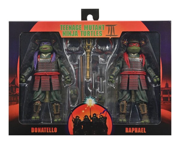 Teenage Mutant Ninja Turtles 3 2-Pack Figuren Donatello & Raphael 18 cm