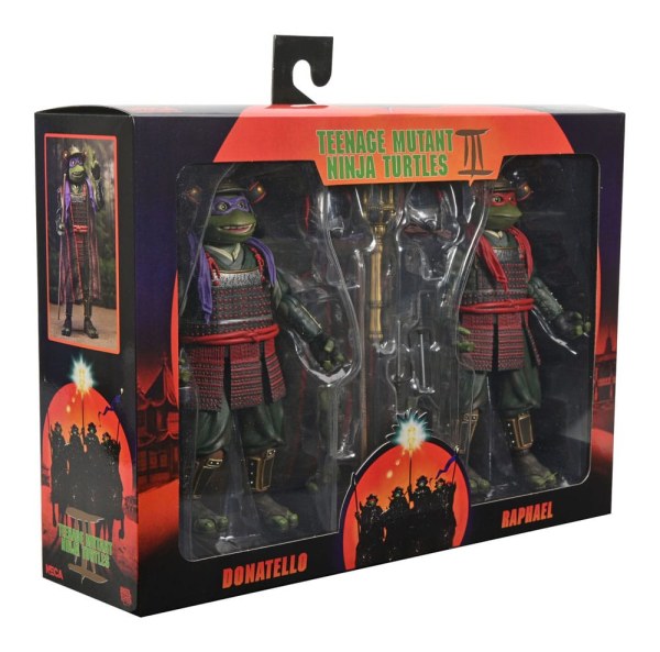 Teenage Mutant Ninja Turtles 3 2-Pack Figuren Donatello & Raphael 18 cm
