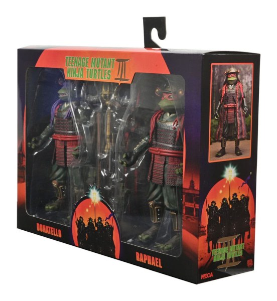 Teenage Mutant Ninja Turtles 3 2-Pack Figuren Donatello & Raphael 18 cm
