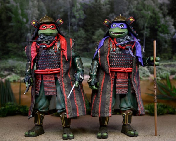 Teenage Mutant Ninja Turtles 3 2-Pack Figuren Donatello & Raphael 18 cm