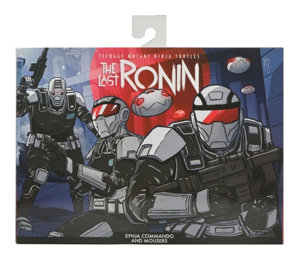 Ninja Turtles (The Last Ronin) Synja Commando met Mousers beeldje 18 cm