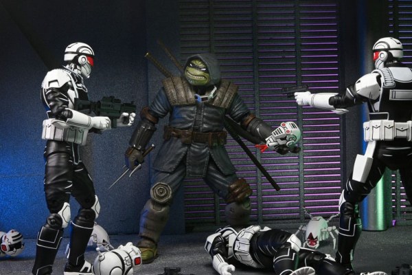 Ninja Turtles (The Last Ronin) Synja Commando met Mousers beeldje 18 cm